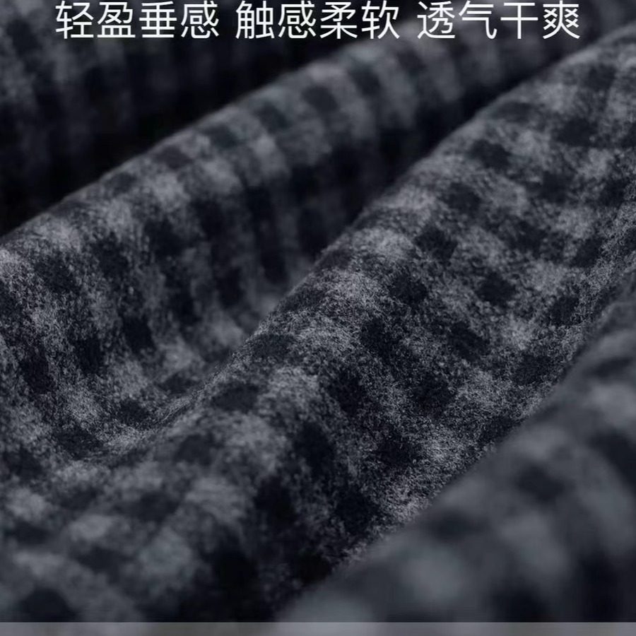 猫猫家加长女裤秋冬加绒加厚慵懒感格子休闲裤女毛呢阔腿裤拖地裤,淘宝优惠券,粉丝福利购,淘宝优惠卷