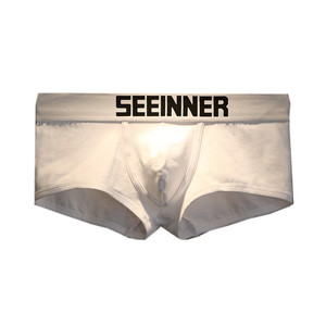 2条装潮男士纯棉低腰内裤