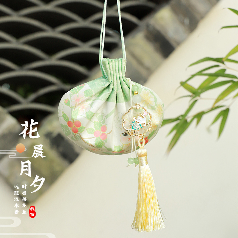 香囊空袋古风香包中秋桂花香袋高端荷包艾草避蚊汉服配饰随身挂件 - 图2