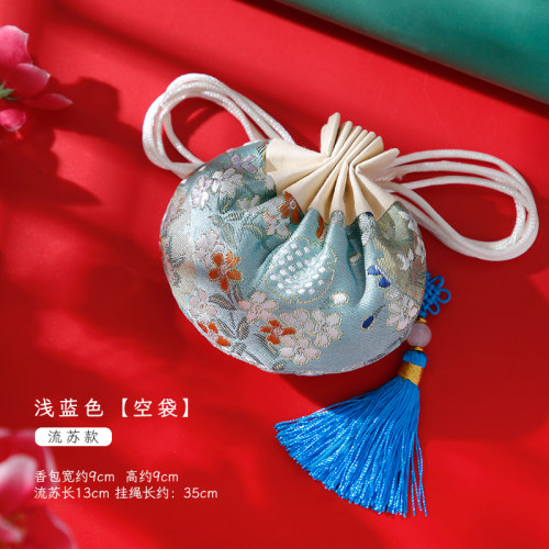 端午节香囊空袋艾草香包中药荷包薰衣草桂花diy材料香袋避蚊挂件 - 图2