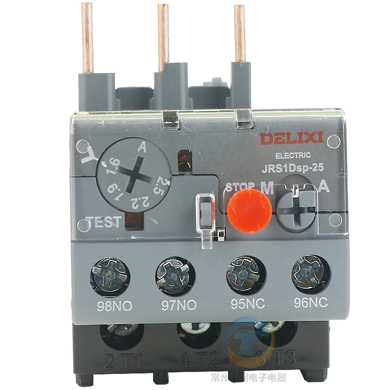 德力西正品JRS1DSP-25/38/93热过载继电器4A/10A/18A/40A一开一闭 - 图1