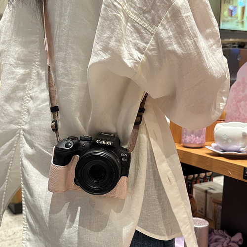 佳能R50保护套R10R6二代三代R8R7RPR5相机包适用于配件R100R50V - 图1