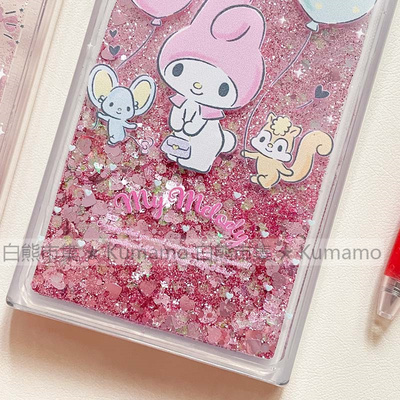 适用三星s22/s23/s23ultra/s24/s24ultra/s25/s25ultra手机壳双子星美乐蒂ins风少女心可爱卡通透明流沙软套