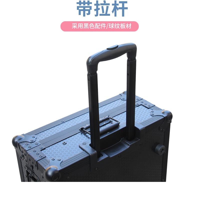 先锋DDJSX3控制器DJ航空箱SR2打碟机带拉杆飞机箱FLX6航空箱机柜 - 图0