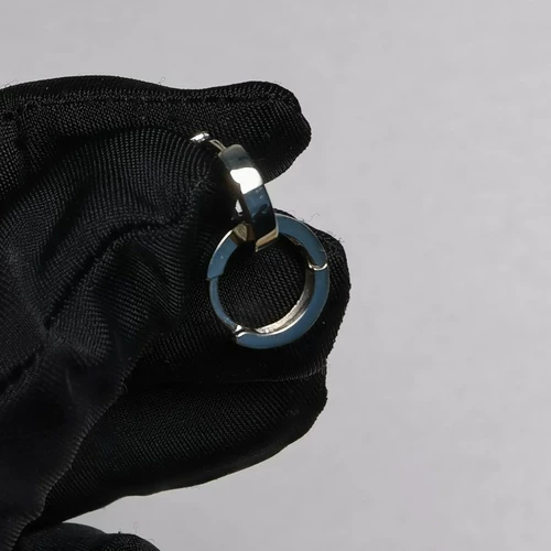 Платиновые серьги подходит для мужчин и женщин для влюбленных, платина 950 пробы, зеркальный эффект