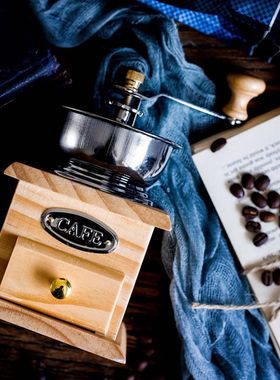 jk慕空间复古美式实木胡椒摆件