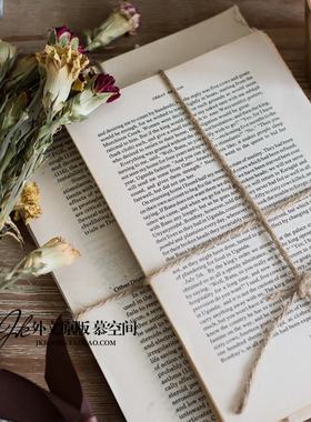 慕空间文艺麻绳拍摄道具书房摆件