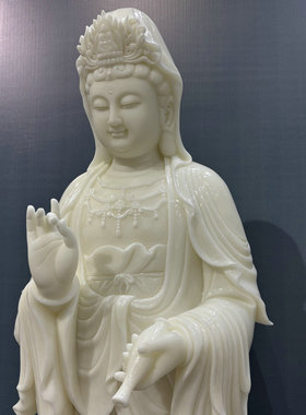 91厘米净瓶观音佛像原石