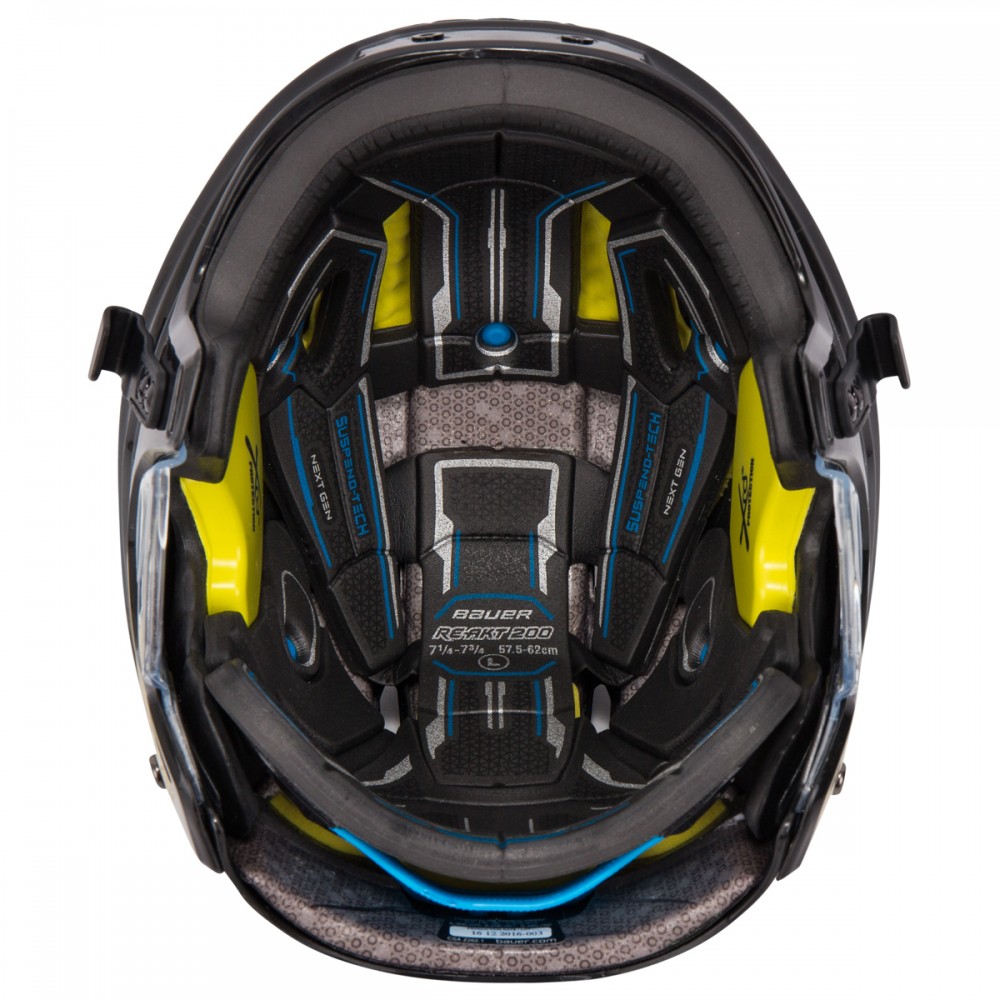 新款鲍尔冰球头盔 Bauer RE-AKT 200儿童成人冰球头盔 冰球防护帽 - 图2