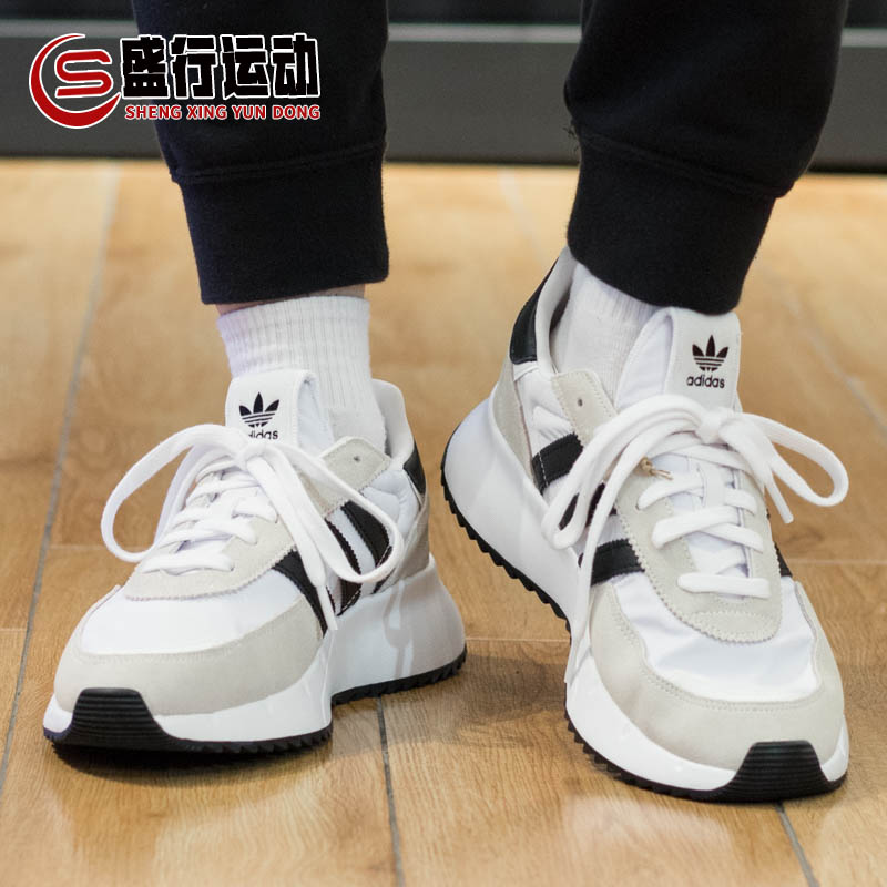 adidas阿迪达斯三叶草男女鞋RETROPY F2复古经典运动休闲鞋GW5473 - 图0