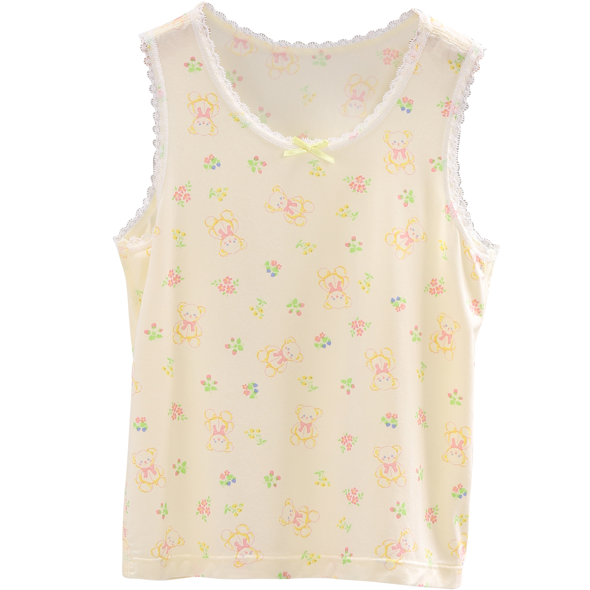 儿童背心女孩无袖T恤夏季新款宝宝莫代尔冰丝薄款女大童吊带上衣,淘宝优惠券,粉丝福利购,淘宝优惠卷