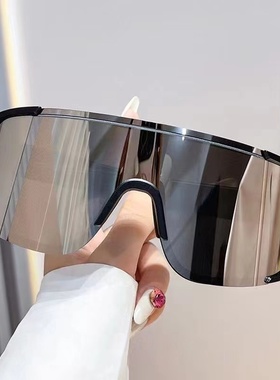 2025大框户外骑行登山滑雪防风目镜防晒连体太阳镜男女