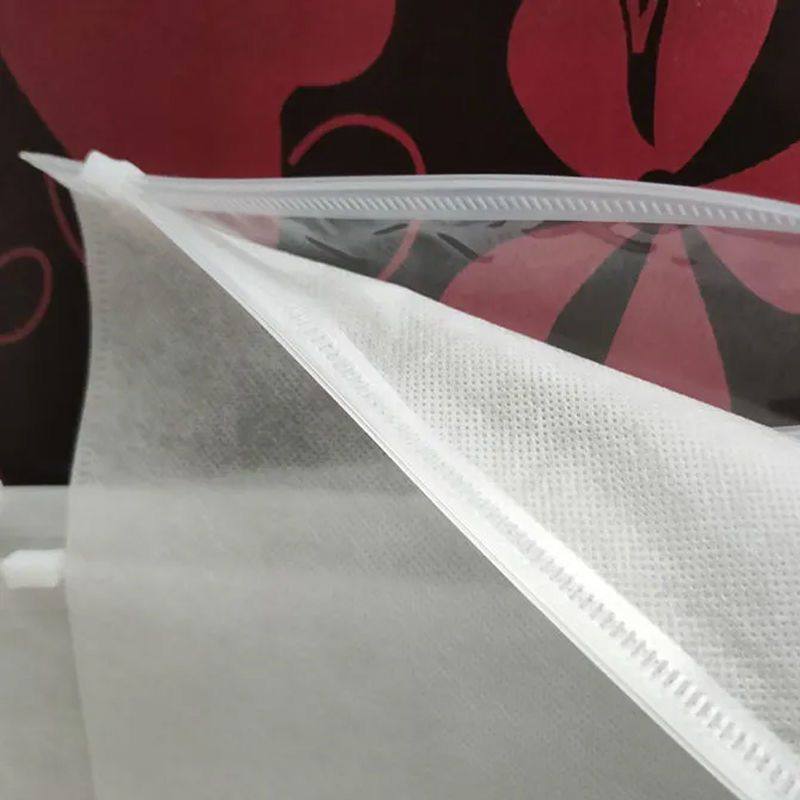 无纺布拉链袋服装包装袋加厚包装袋批发无纺布高档pe透明自封袋衣,淘宝优惠券,粉丝福利购,淘宝优惠卷