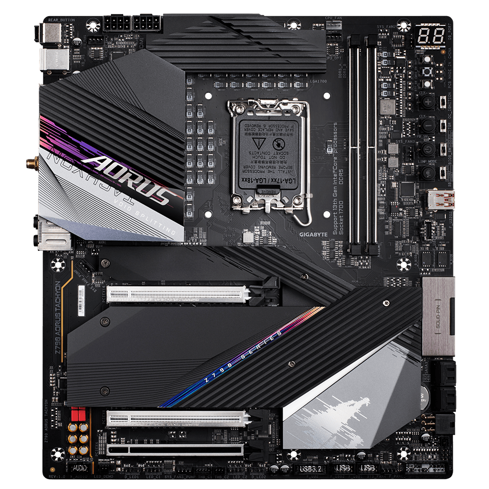 Gigabyte/技嘉 Z790 AORUS TACHYON DDR5 钛雕 LGA1700 新品主板 - 图0