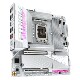 Gigabyte Ice Sculpture all white supports 15th generation processors