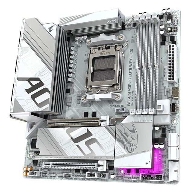 Gigabyte B850M AORUS ELITE WIFI6E ICE ice sculpture new AMD motherboard