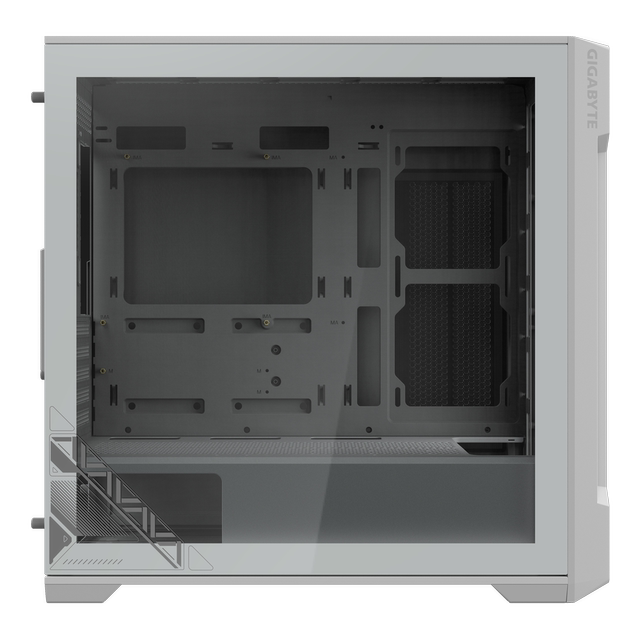 GIGABYTE Phantom C102G/C102GI Black/White Tempered Glass Side Transparent Mid-Tower M-ATX Gaming Chassis