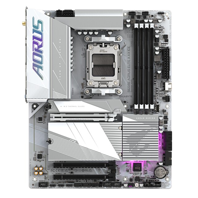 GIGABYTE B650M AORUS ELITE AX ICE ice sculpture new AMD motherboard