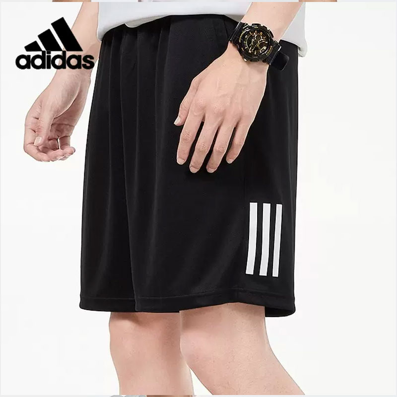 adidas阿迪达斯男子短裤健身训练运动裤快干五分裤GL5411 GH7672 - 图0