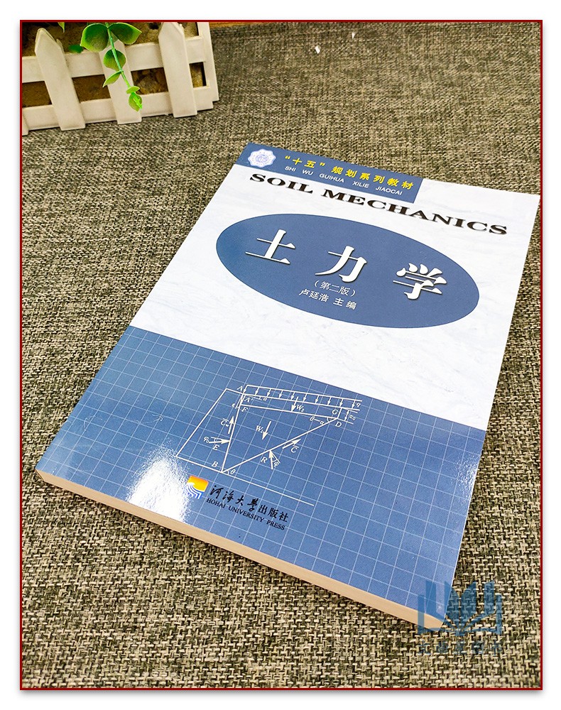 全新正版 河海大学 十五规划教材  土力学 第二版 卢廷浩 河海大学出版社 2005版 - 图0