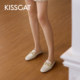 KISSCAT takes a vacation at any time 25 new French flat-soled slip-on Birkenstocks and half slippers for outer wear