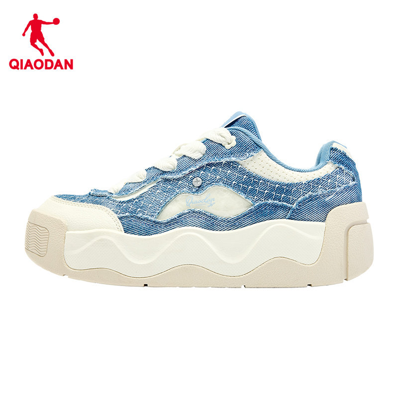 乔丹商场同款2025冬季新款女板鞋棕色百搭厚底增高女防滑休闲鞋,淘宝优惠券,粉丝福利购,淘宝优惠卷