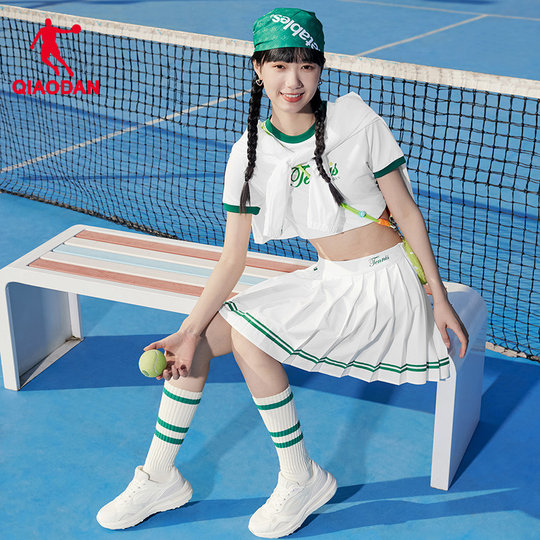 Jordan moisture-absorbent and quick-drying tennis girls pleated skirt