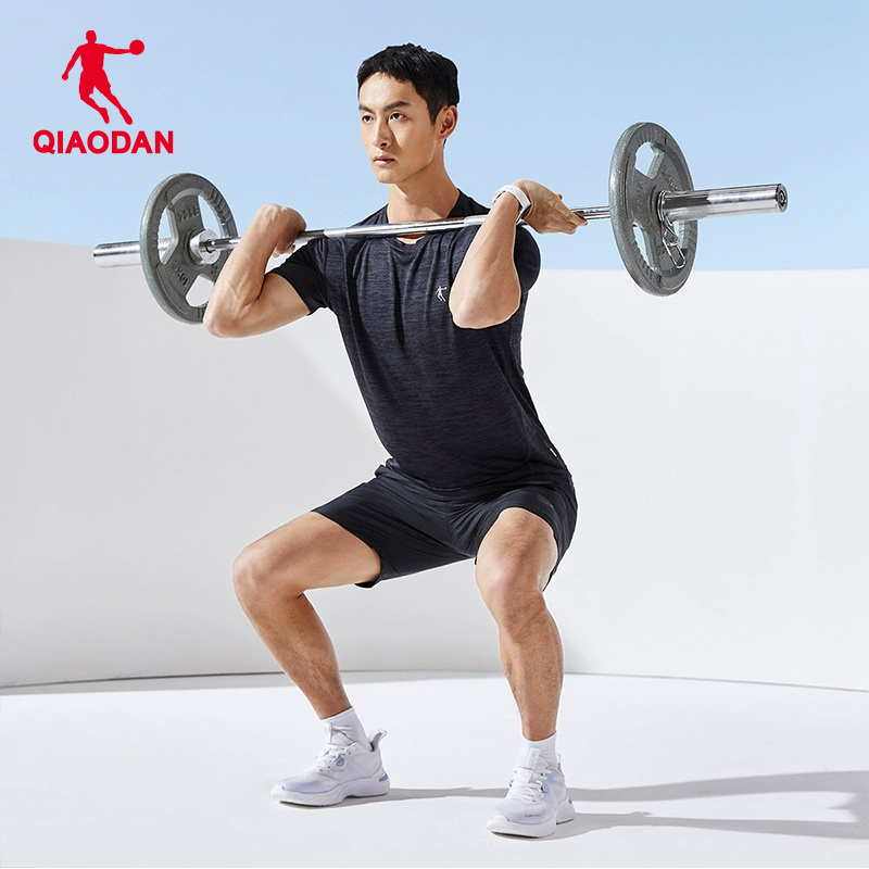 中国乔丹运动短裤男士2024夏季休闲短裤速干跑步五分裤健身短裤子-图2