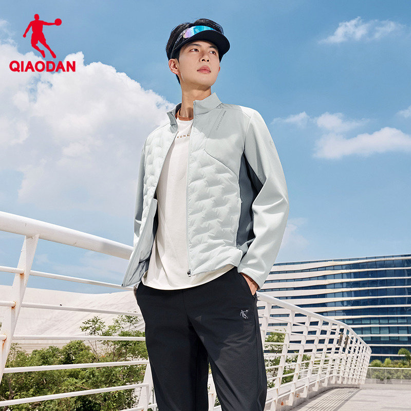 乔丹束绒科技羽绒服男士2025冬季新款商场同款轻薄防泼水弹力外套,淘宝优惠券,粉丝福利购,淘宝优惠卷