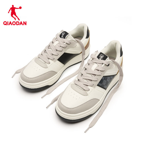 乔丹商场同款冬季新款男板鞋2025冬季厚底增高运动休闲防滑54513 - 图0