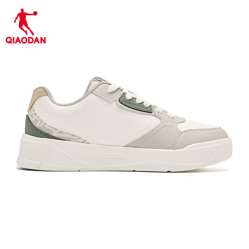 乔丹灰色涂鸦男板鞋2025冬季新款商场同款运动休闲鞋子百搭54512,淘宝优惠券,粉丝福利购,淘宝优惠卷