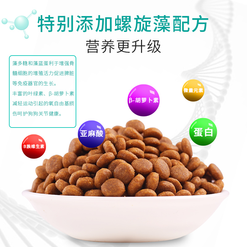 麦富迪狗粮40斤成犬佰萃通用型泰迪金毛拉布拉多萨摩耶成犬粮10kg - 图1