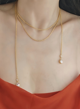 英国LusaLizz小众高级感长款项链