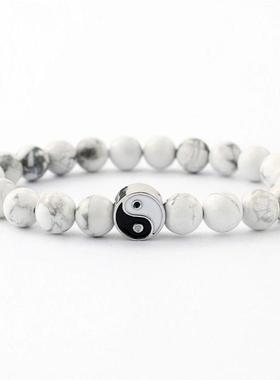 中国风道家法器增强阴阳手镯