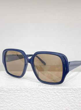 网红风板材方形大框太阳眼镜LW40134U男女通用遮阳墨镜防紫外线白