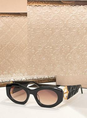 男女款遮阳墨镜防紫外线时尚椭圆