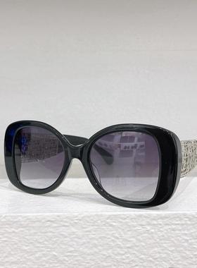金属方形框太阳眼镜女士防紫外线