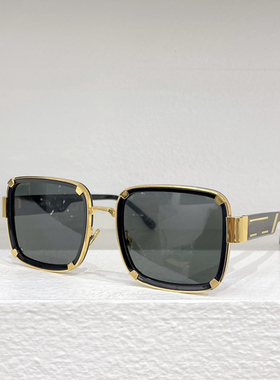 金属板材方形大框太阳眼镜18UCR时尚男女通用遮阳墨镜防紫外线灰