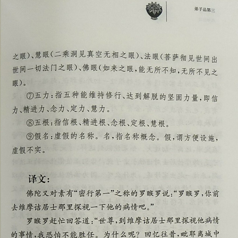 正版新书佛教十三经维摩诘经赖永海校注原文+注释+译文中华书局出版社念诵集经书佛教入门书籍佛教哲学基础佛教书籍-图2