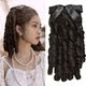 Republic of China wig female curly Roman curls long hair retro cheongsam hairstyle gold powder family white Xiuzhu lolita ponytail