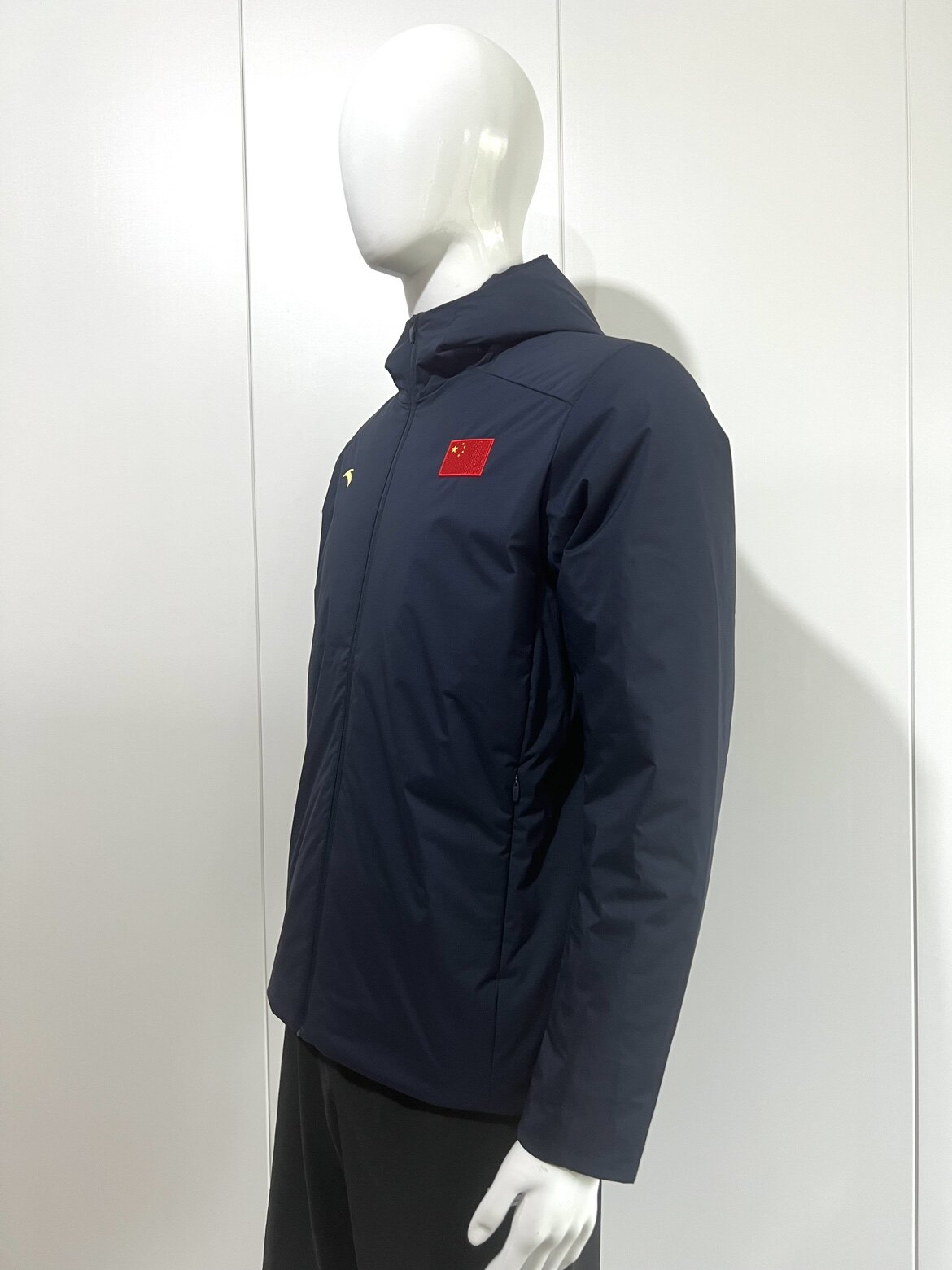 安踏赞助2024中国代表团国家队棉服冬季轻薄棉外套防风保暖国服