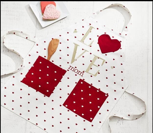 Pure cotton patch embroidery children's baking handmade bib