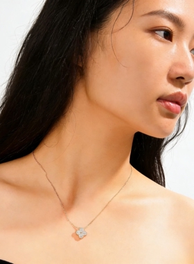 高级感轻奢简约925莫桑石吊坠