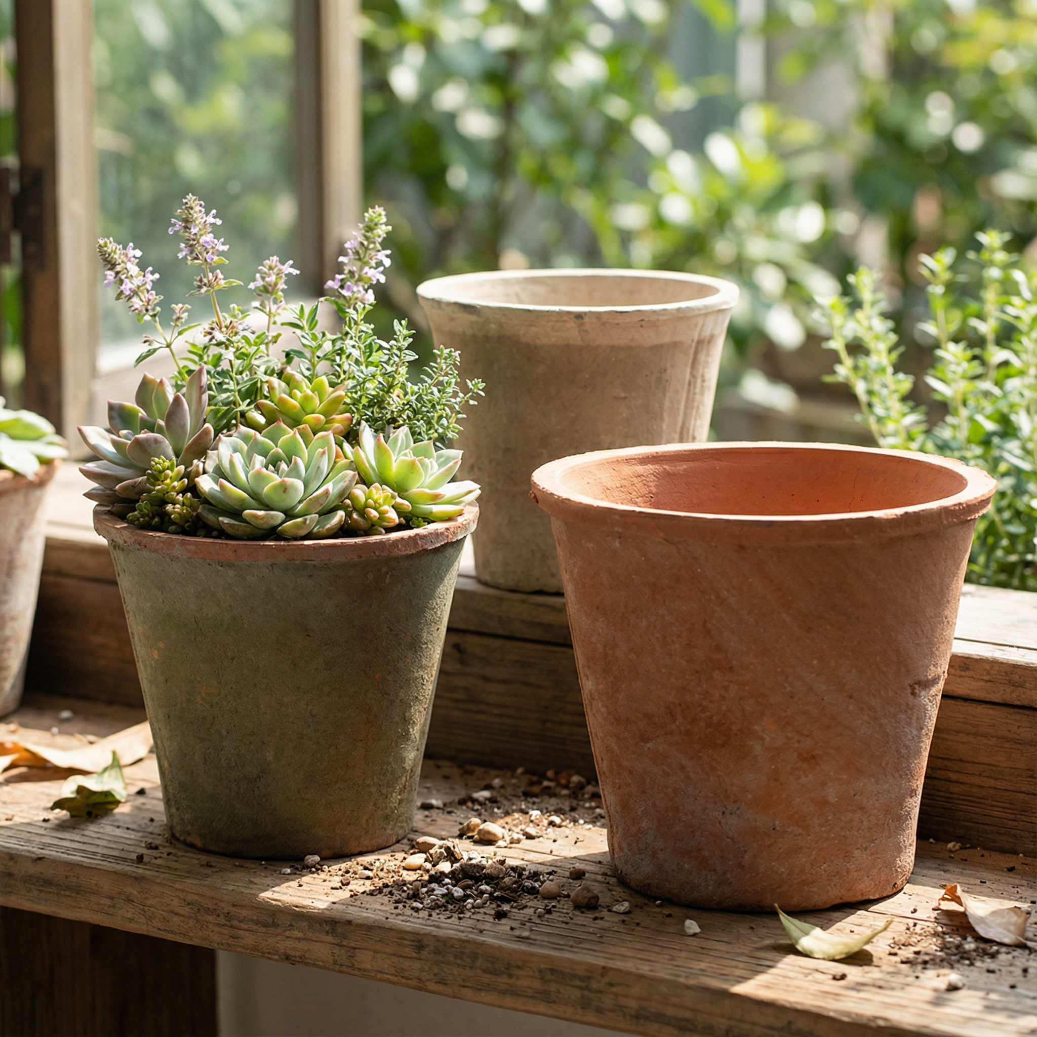 大高筒陶土红陶花盆多肉瓦盆龟背竹发财树陶盆复古透气老式大盆栽,淘宝优惠券,粉丝福利购,淘宝优惠卷