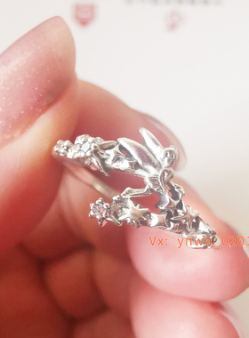 潘家同款多拉 迪S尼奇妙仙子系列星尘戒指 女S925纯银食指戒