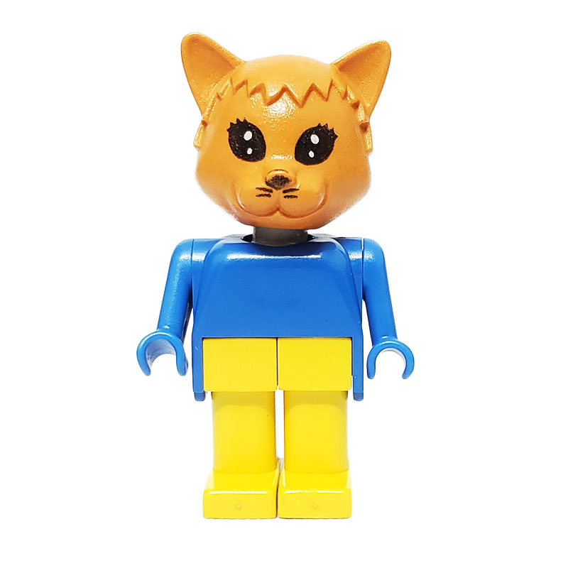 乐高 lego 绝版超稀有人仔 寓言国度 大头猫咪人 萌萌哒猫装人 - 图3