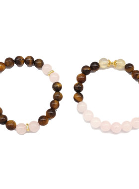 轻奢新中式虎眼石手链