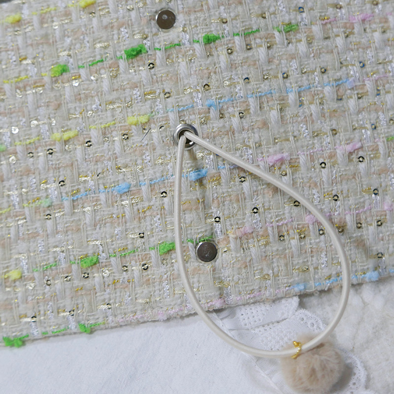 躲在耳里|限量毛呢活页|编织小香风甜美糖果色氛围重工手帐本m5a7,淘宝优惠券,粉丝福利购,淘宝优惠卷