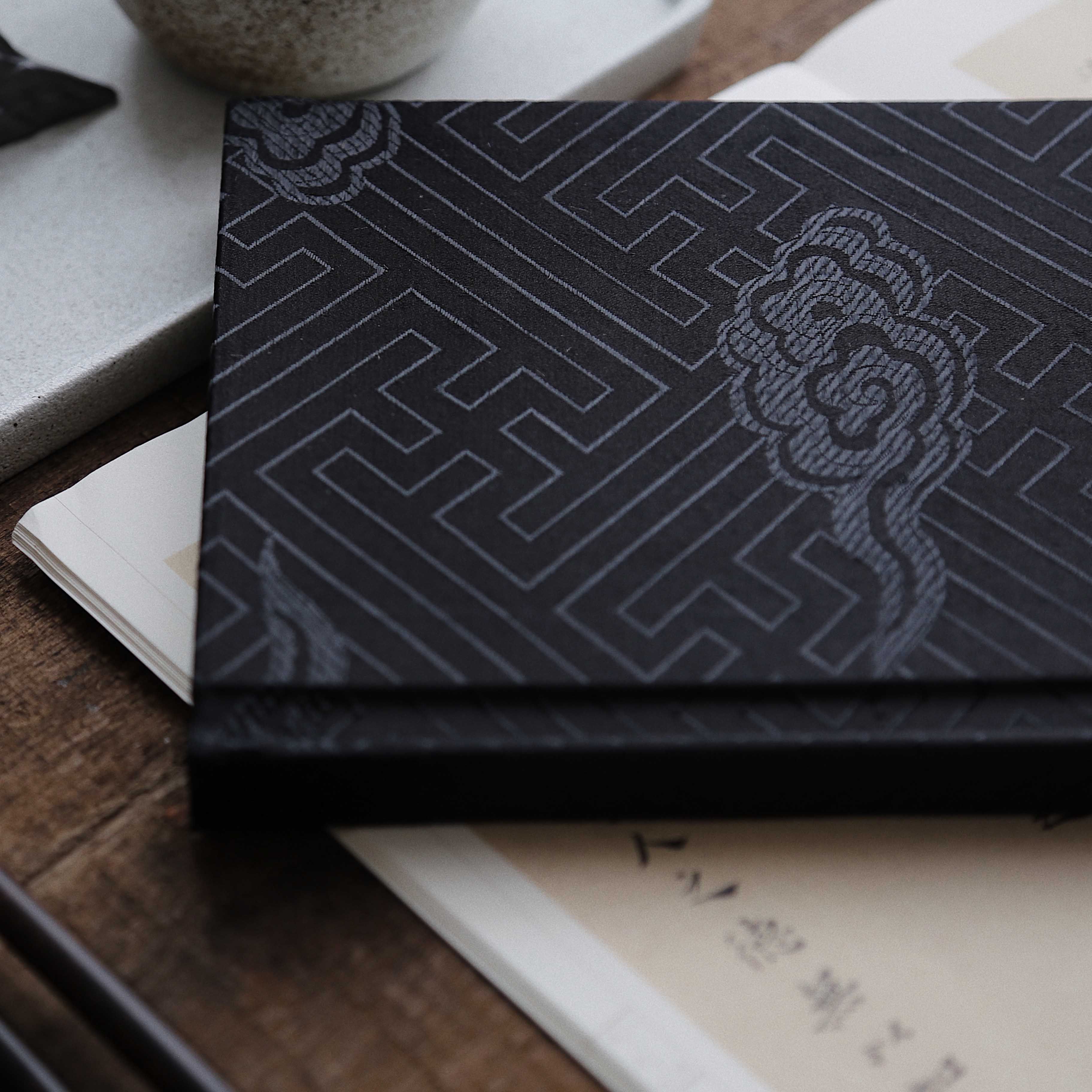 【无极】古风 中国风 新中式 纯黑色 手账本子日记本 送男友礼物,淘宝优惠券,粉丝福利购,淘宝优惠卷