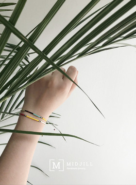 极细时尚风音乐节叠戴两条装手绳